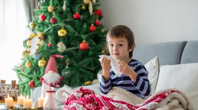 Las esporas del moho se pueden alojar entre las ramas del árbol de Navidad, provocando en las personas posibles síntomas de alergia y congestión.