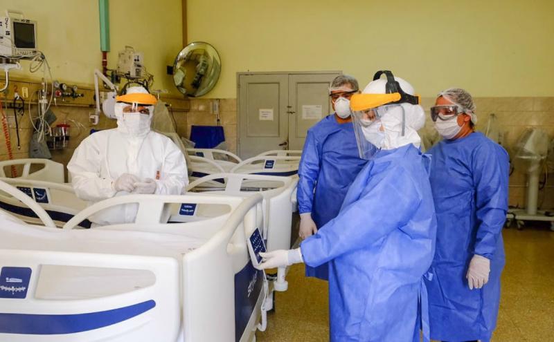 Martorano: “El 60 por ciento de las camas de terapia están ocupadas en la provincia”.