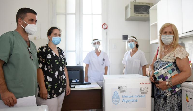 Este lunes llegaron más de 700 vacunas Sputnik V a Rafaela.