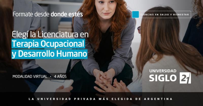 Universidad Siglo 21 lanza dos nuevas carreras del área salud.