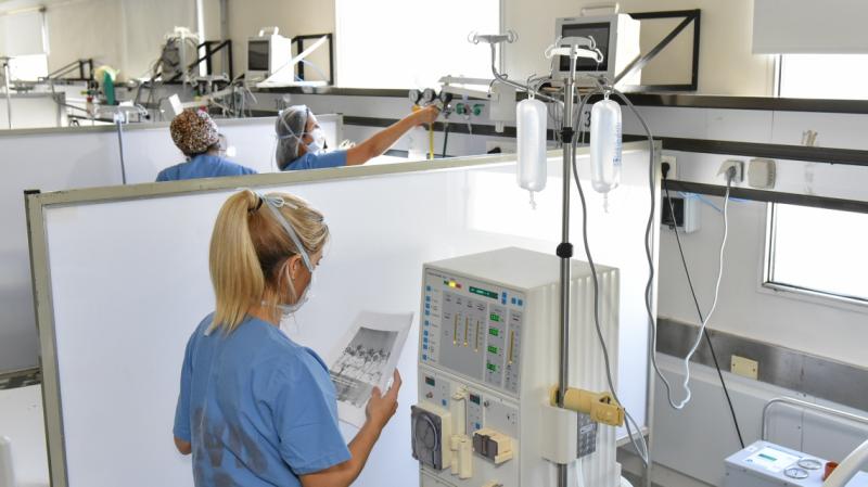 Coronavirus: Santa Fe aumentó 268% la cantidad de camas críticas.