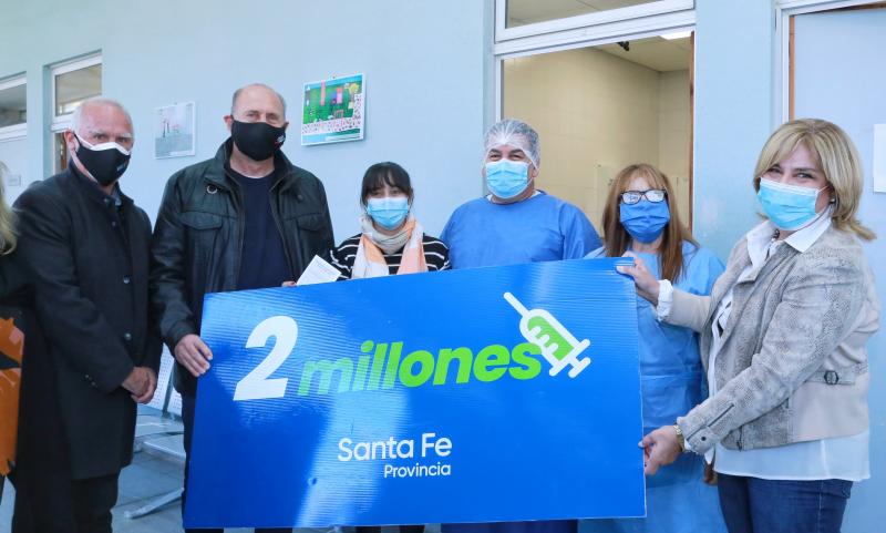 Dos millones de santafesinos ya fueron vacunados.