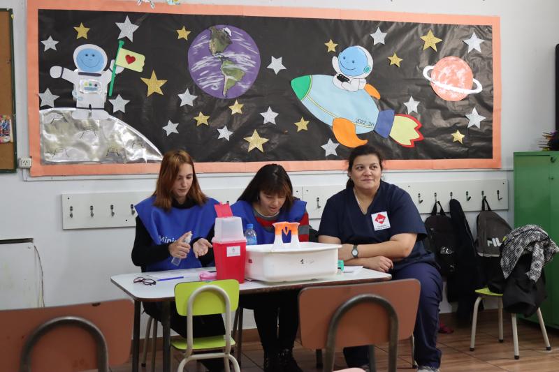 Santa Fe comenzó a vacunar en los jardines de infantes