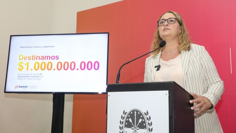 “En 39 días, con gestión, saldamos deudas de $ 20 mil millones que dejó el gobierno anterior”.