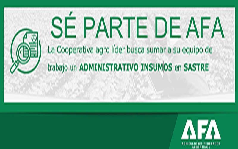 Aviso clasificado: Se parte de Agricultores Federados Argentinos.