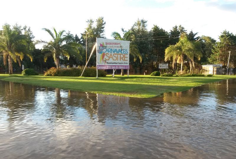La ciudad de Sastre entre las 100 localidades santafesinas con mayor riesgo hídrico.