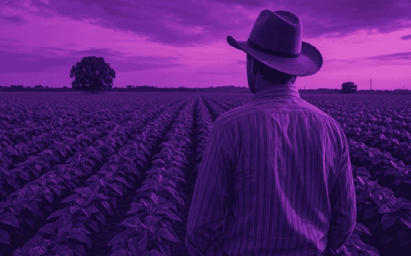 Campo violeta: Milei ganó en casi todos los distritos productivos.