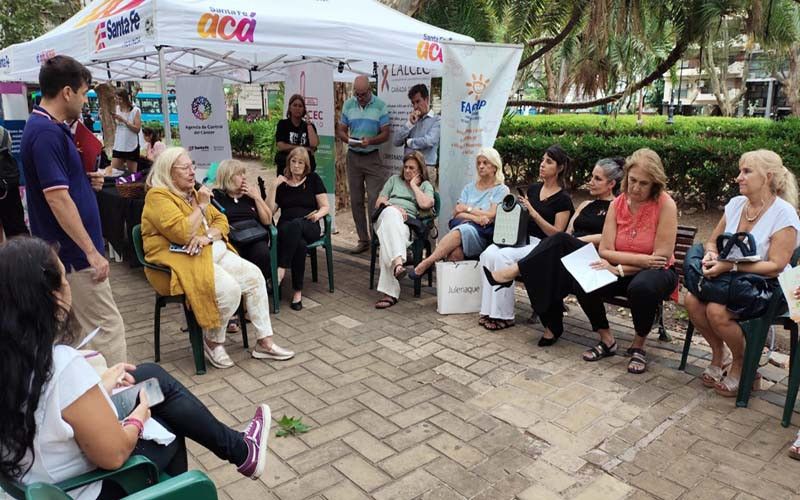 La funcionaria del Ministerio de Salud hizo hincapié en la importancia de la prevención y la detección a tiempo.