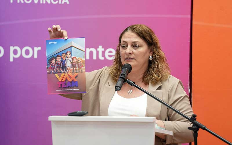 El material se distribuirá en febrero en todas las escuelas públicas y privadas, y centros de salud para recuperar coberturas históricas.