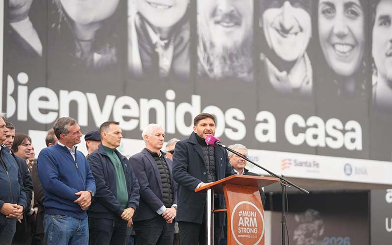 Pullaro pidió en Agroactiva que Nación baje las retenciones y la tasa de interés para “producir más y generar trabajo”.