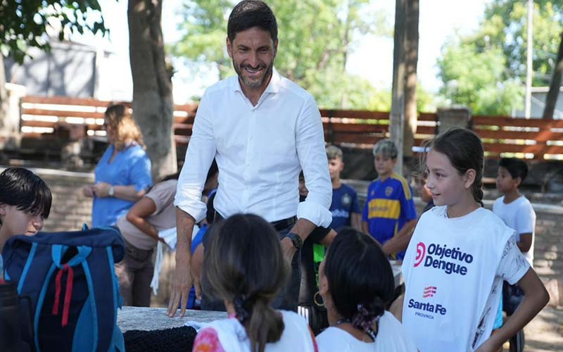Objetivo Dengue: Pullaro destacó la inversión provincial y las acciones preventivas en el territorio santafesino.