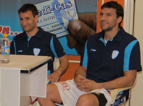 Los referentes locales, Jos&eacute; Colla y Federico Poratti.