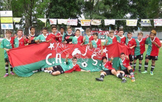 Los chicos de San Jorge festejaron en Sastre.