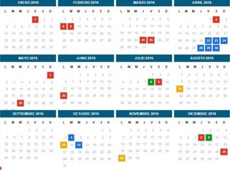 Este año, al igual que en 2014, hubo 17, la misma cantidad que habrá el próximo año.