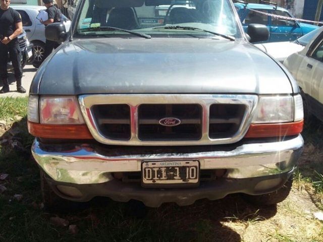 Encontrada. La camioneta fue hallada esta mañana en la zona de Viamonte al 7300 de Rosario.