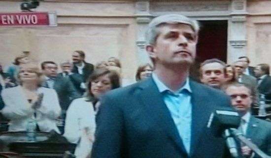La imagen que subi&oacute; el diputado nacional electo en su cuenta de Twitter.