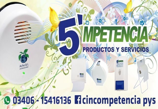 Renová el aroma de tu casa o comercio con “5'Mpetencia”.