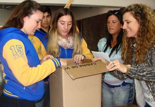 Simulacro electoral en el EESO N&ordm; 639 y en el Jard&iacute;n Nucleado.