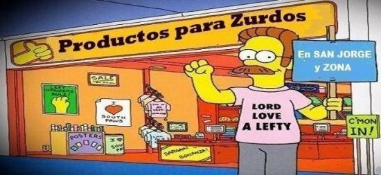 "Tienda de Zurdos" ya est&aacute; en San Jorge.
