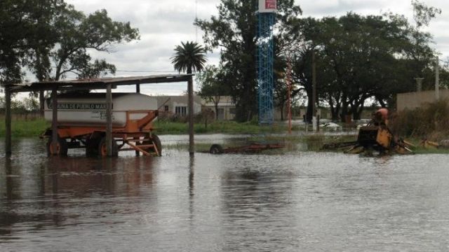 Pueblo Marini, una localidad bajo el agua. 