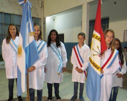 Los nuevos abanderados para el 2016.