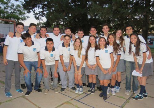 Los egresados del colegio San Francisco de As&iacute;s.