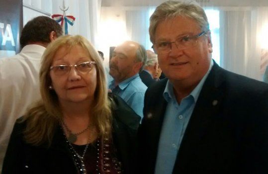El vicegobernador Carlos Fascendini tambi&eacute;n se reuni&oacute;n con la intendente de Sastre Ortiz.